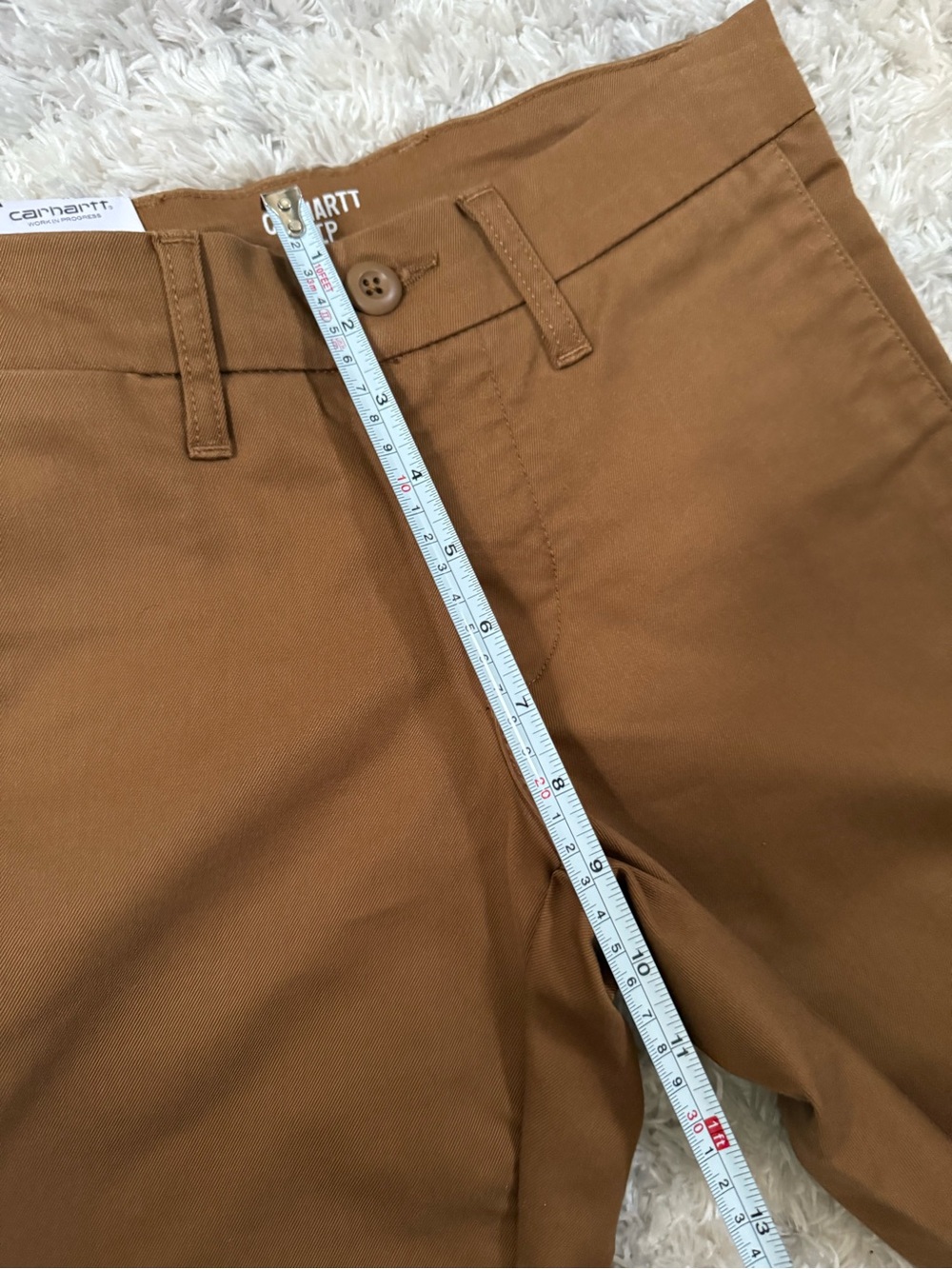 NWT Carhartt Wip : Sid Pants Hamilton Brown Size 26x32 - Picture 7 of 10